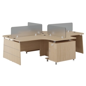 Cụm bàn làm việc HRMD02